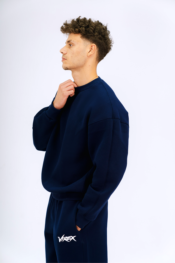 ِEssential Crewneck - navy
