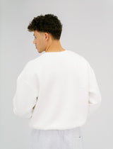 ِEssential Crewneck - white