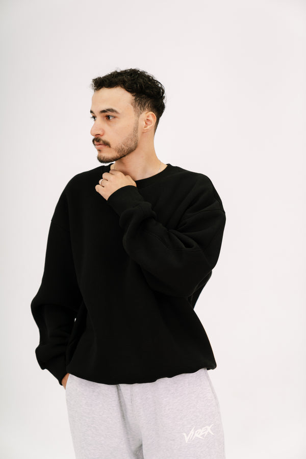 ِEssential Crewneck-black