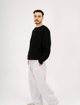 ِEssential Crewneck-black
