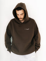 Stay uncommon Hoodie - Brown