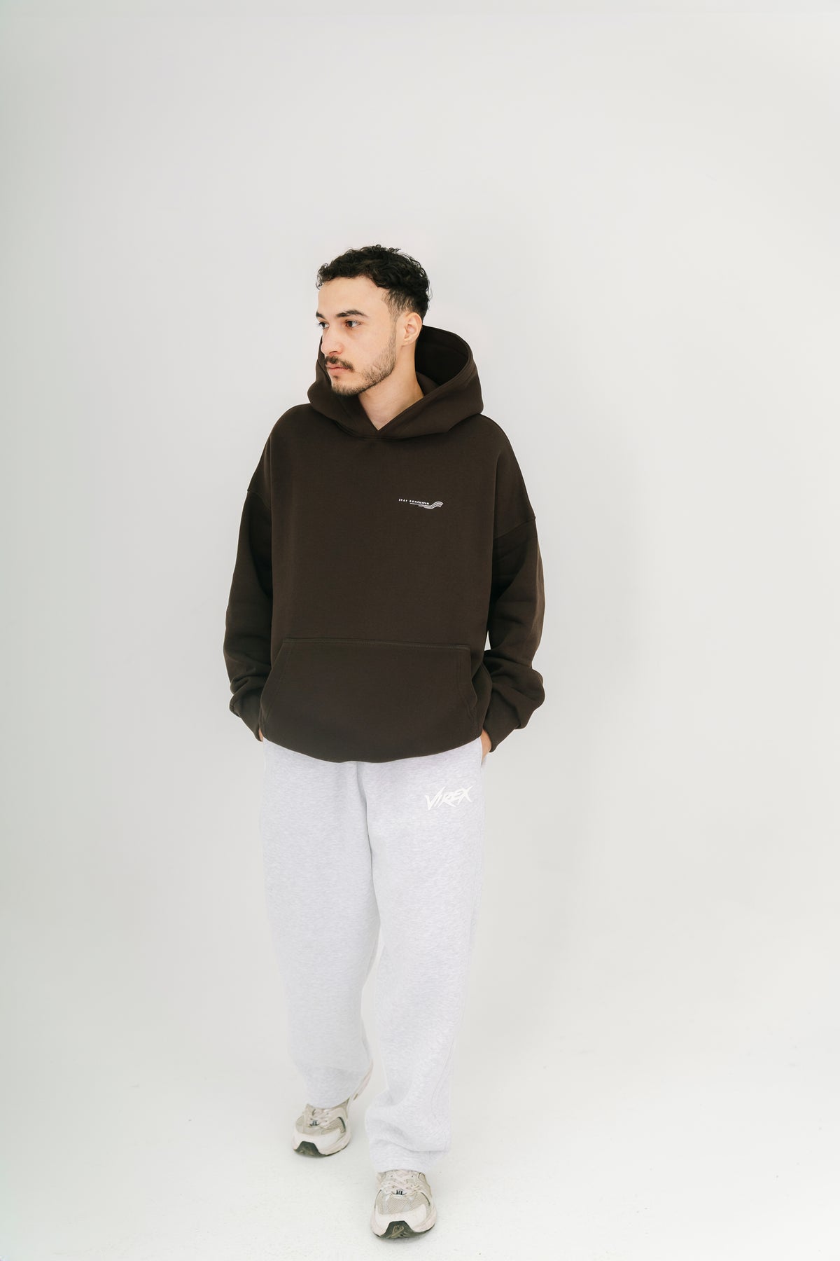 Stay uncommon Hoodie - Brown