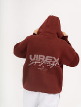 Essential Hoodie Printed -Buyrgandy