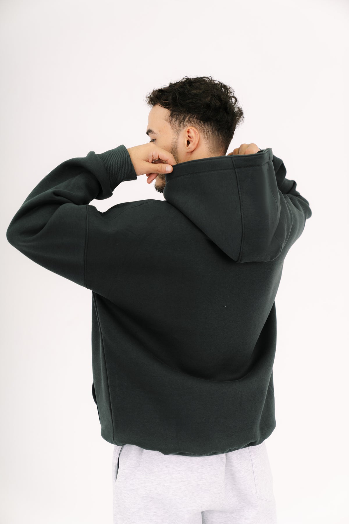 ِEssential Hoodie- Dark Gray