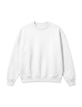 ِEssential Crewneck - white