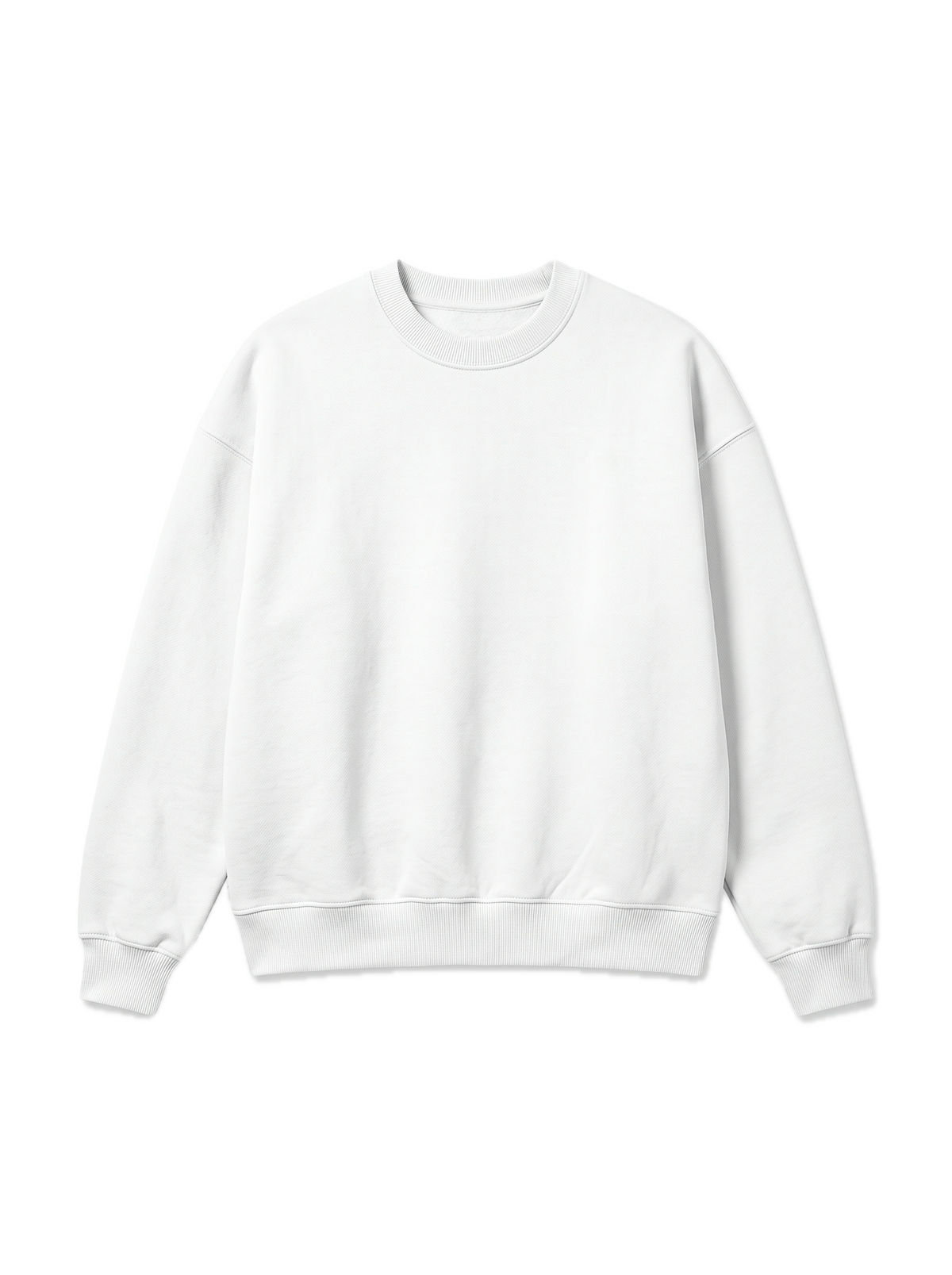 ِEssential Crewneck - white