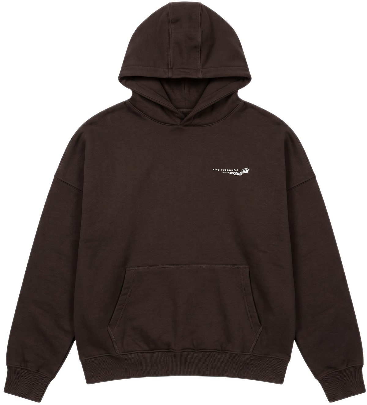 Stay uncommon Hoodie - Brown
